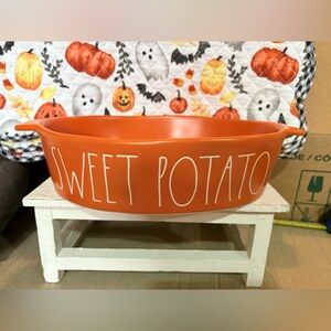 Rae Dunn Orange SWEET POTATO Dish